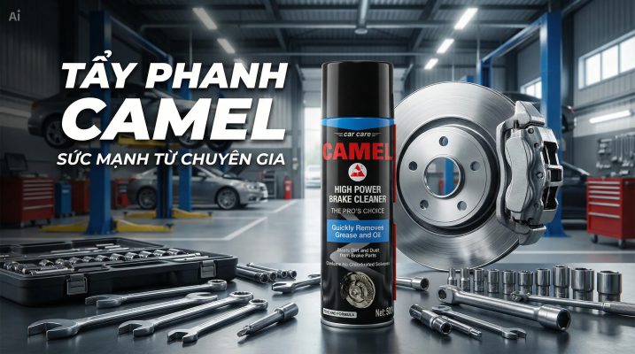 tẩy phanh camel