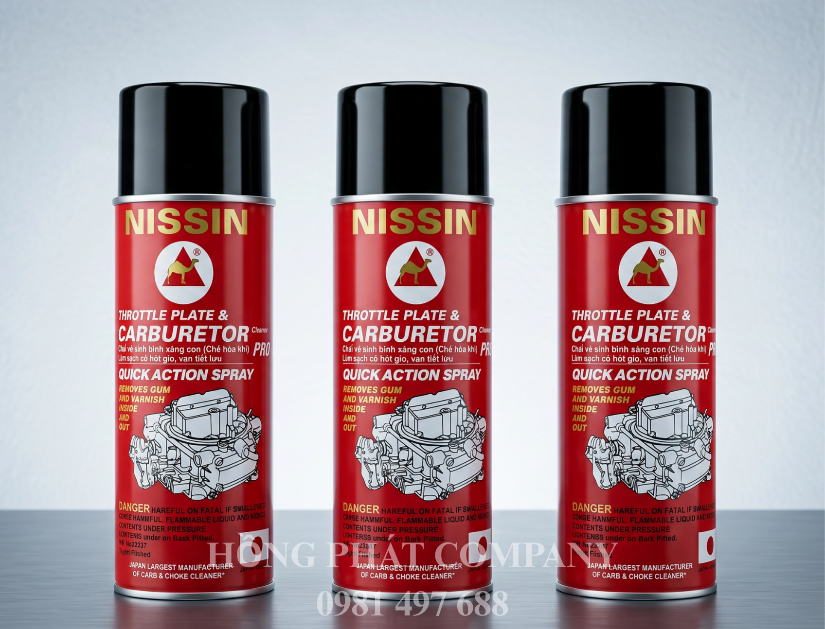 Xịt Chế Lạc Đà Nissin Chính Hãng | Phiên Bản Cải Tiến Từ Dyramid