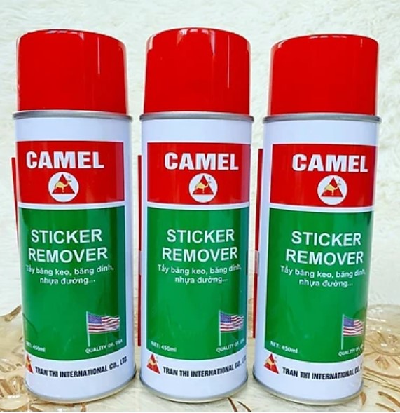 TẨY BĂNG DÍNH, NHỰA ĐƯỜNG CAMEL